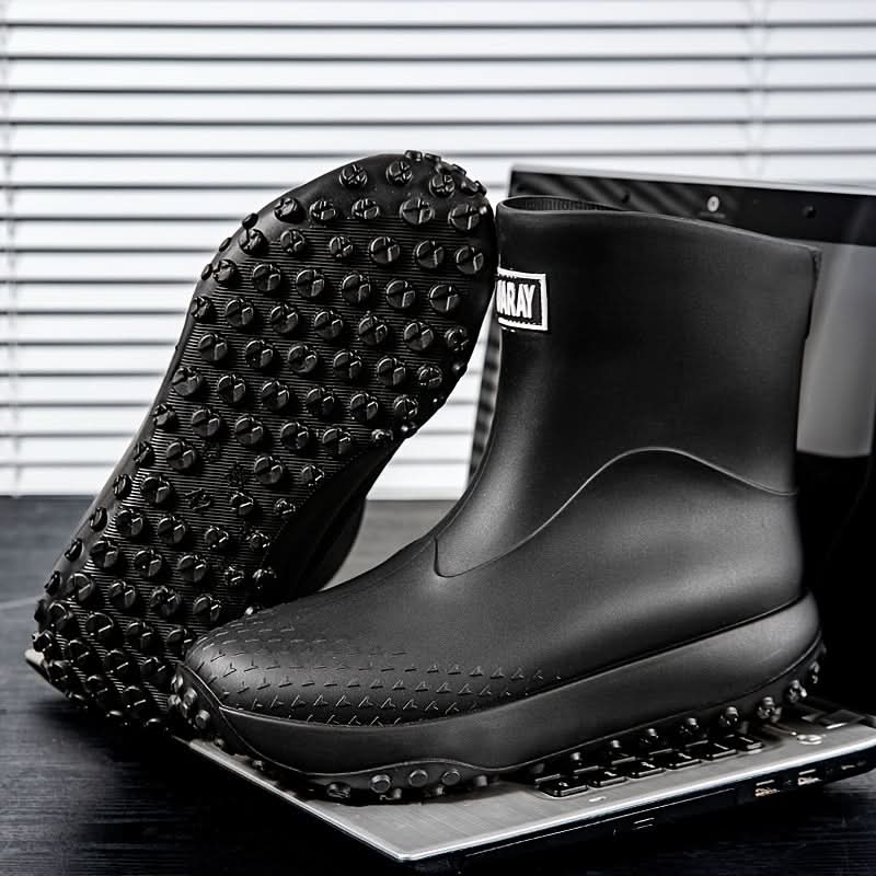 Waterproof Slip-On Rain Boots for Easy Wear