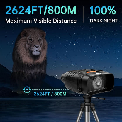 Digital Night Vision Binoculars for Long Distance Observation