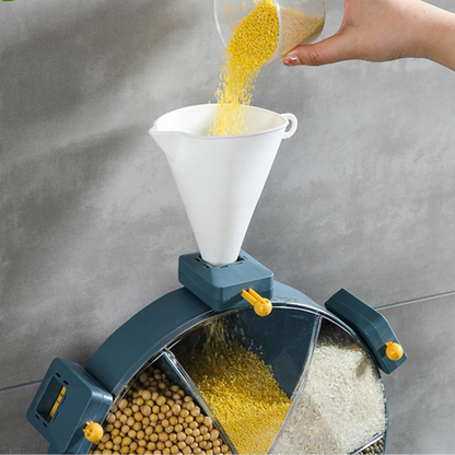 Grain Storage Container – Keeps Grains Fresh and Kitchen Clean