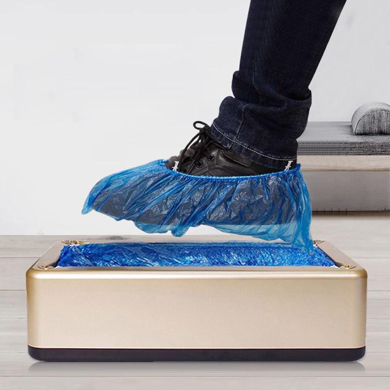 Touchless Shoe Cover Dispenser for Immaculate Floors