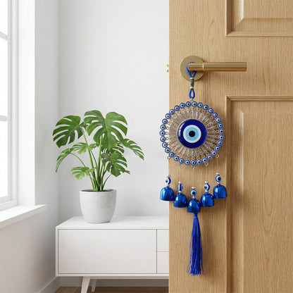 Wind Chime with Nazar Protection Amulet