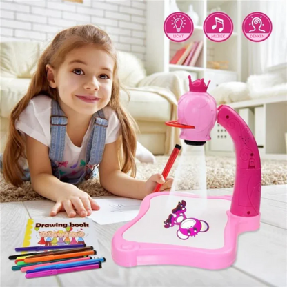 Children's Creative Drawing Projector Board for Artistic Expression