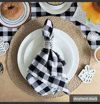2PCS black white