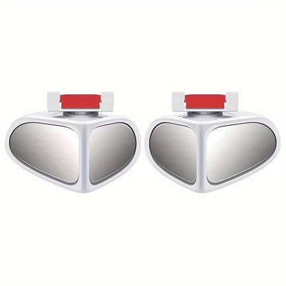 360° Adjustable Blind Spot Mirrors for Enhanced Car Visibility