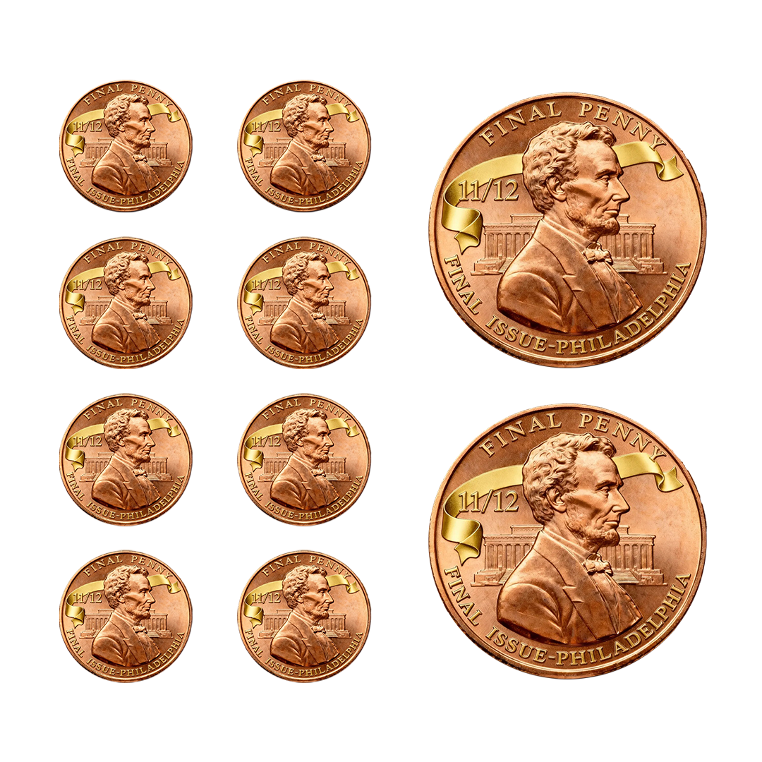 Limited Edition Lincoln Tribute Coin – Last Penny from Philadelphia Mint