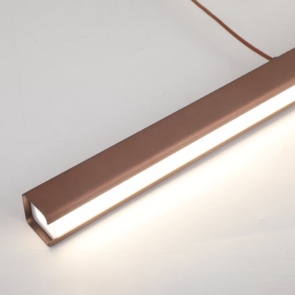 Modern LED Hanging Pendant Light – Slim Linear Design