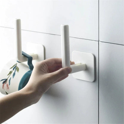 Set of 2 Versatile Paper Towel and Lid Holders
