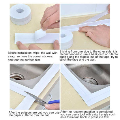 Waterproof Sealing Tape for Bathroom Sinks