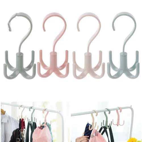 360-Degree Spinning Organizer for Belts and Accessories