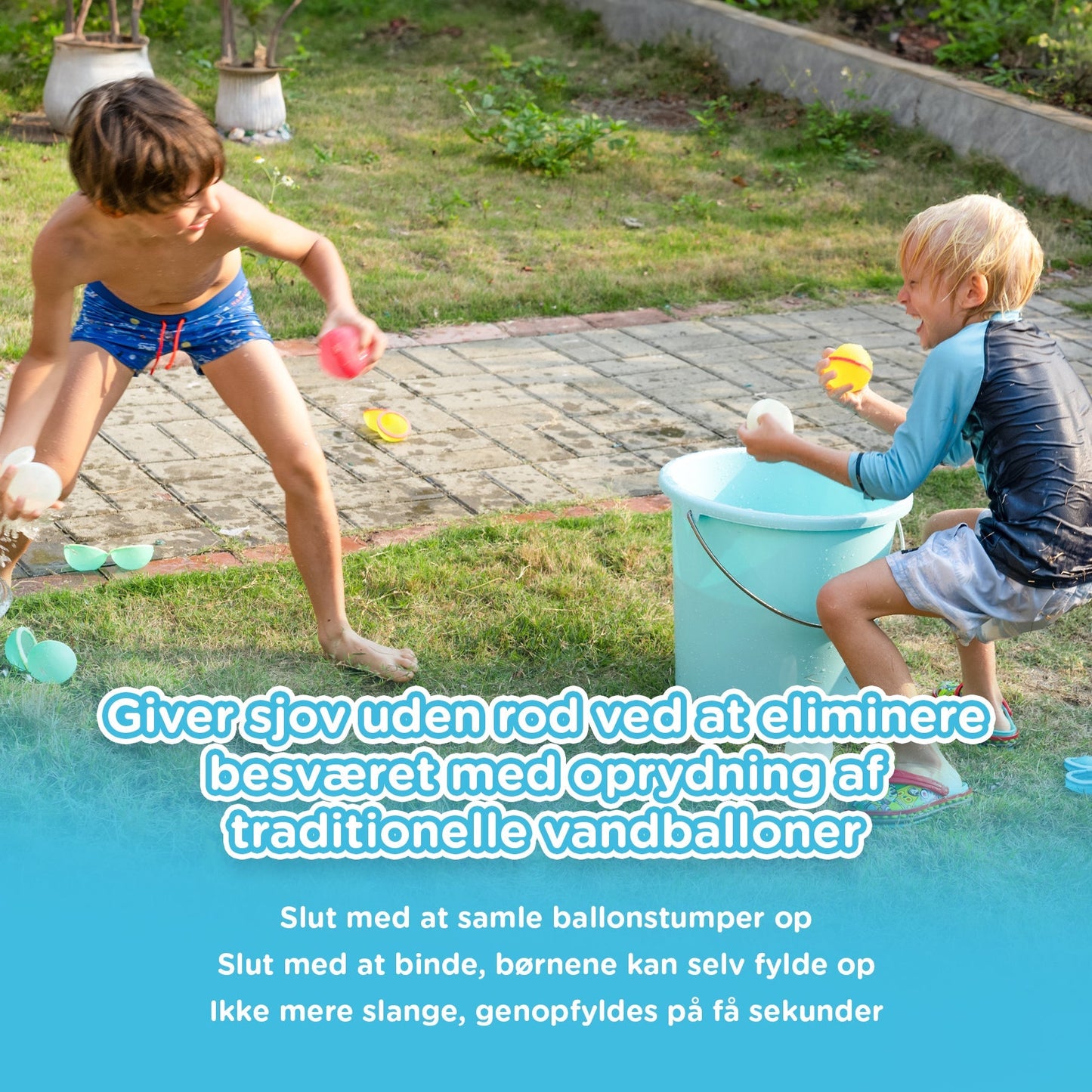 AquaBurst Reusable Water Balloons for Endless Fun