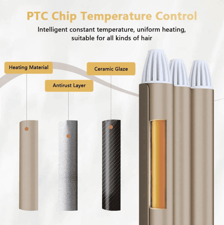 Triple Barrel Hair Curler