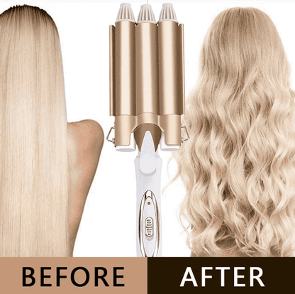 Triple Barrel Hair Curler