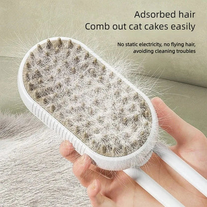 3-in-1 Electric Pet Grooming Brush - FurEase Pro