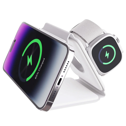 3-in-1 Wireless Charging Station – Foldable TriCharge Design
