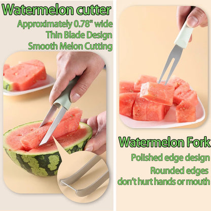 All-in-One Watermelon Cutting and Serving Tool Set