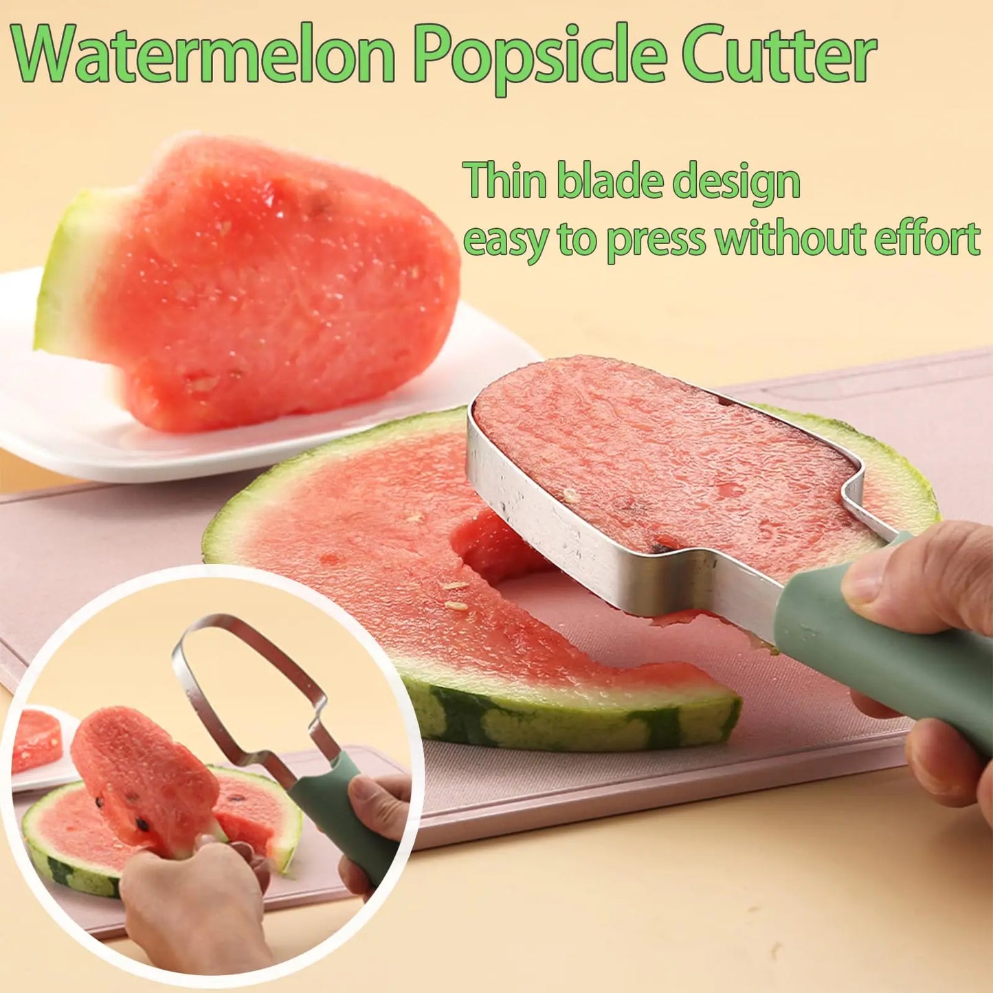 All-in-One Watermelon Cutting and Serving Tool Set