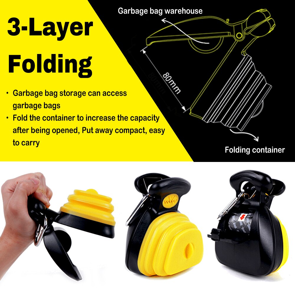 PawCleaner Pro - Foldable Pet Waste Picker