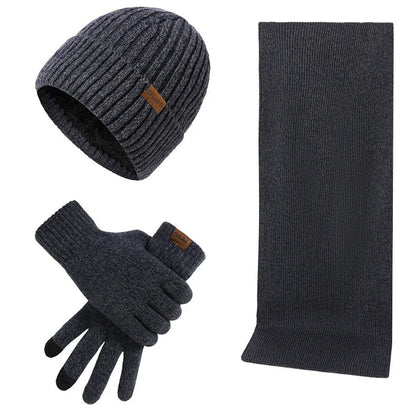 Cozy Winter Accessories Bundle: Beanie, Scarf, and Mittens