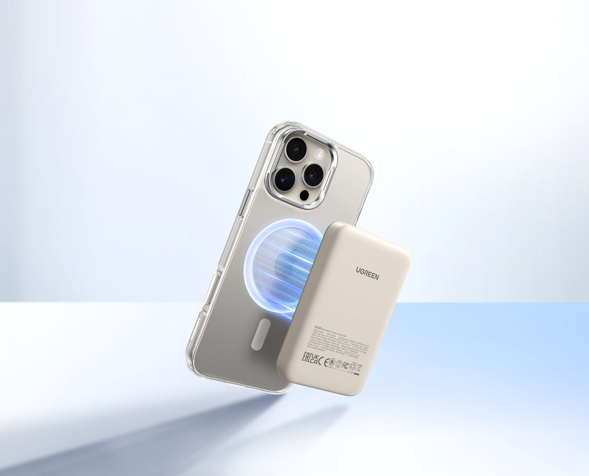 Portable 10,000 mAh Magnetic Charger | 20W Fast Wireless Power