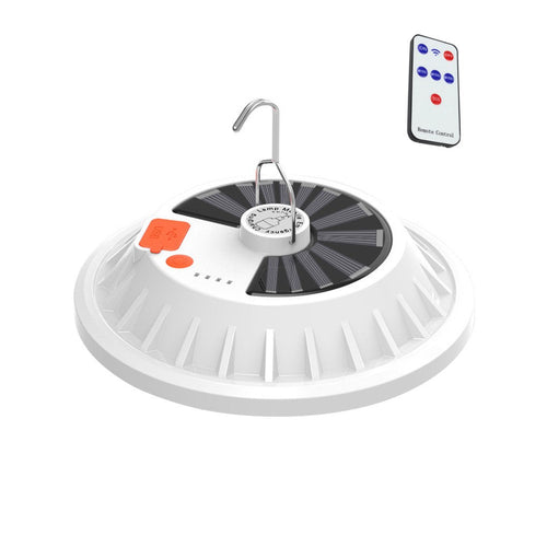 Remote-Controlled Solar Light for Camping