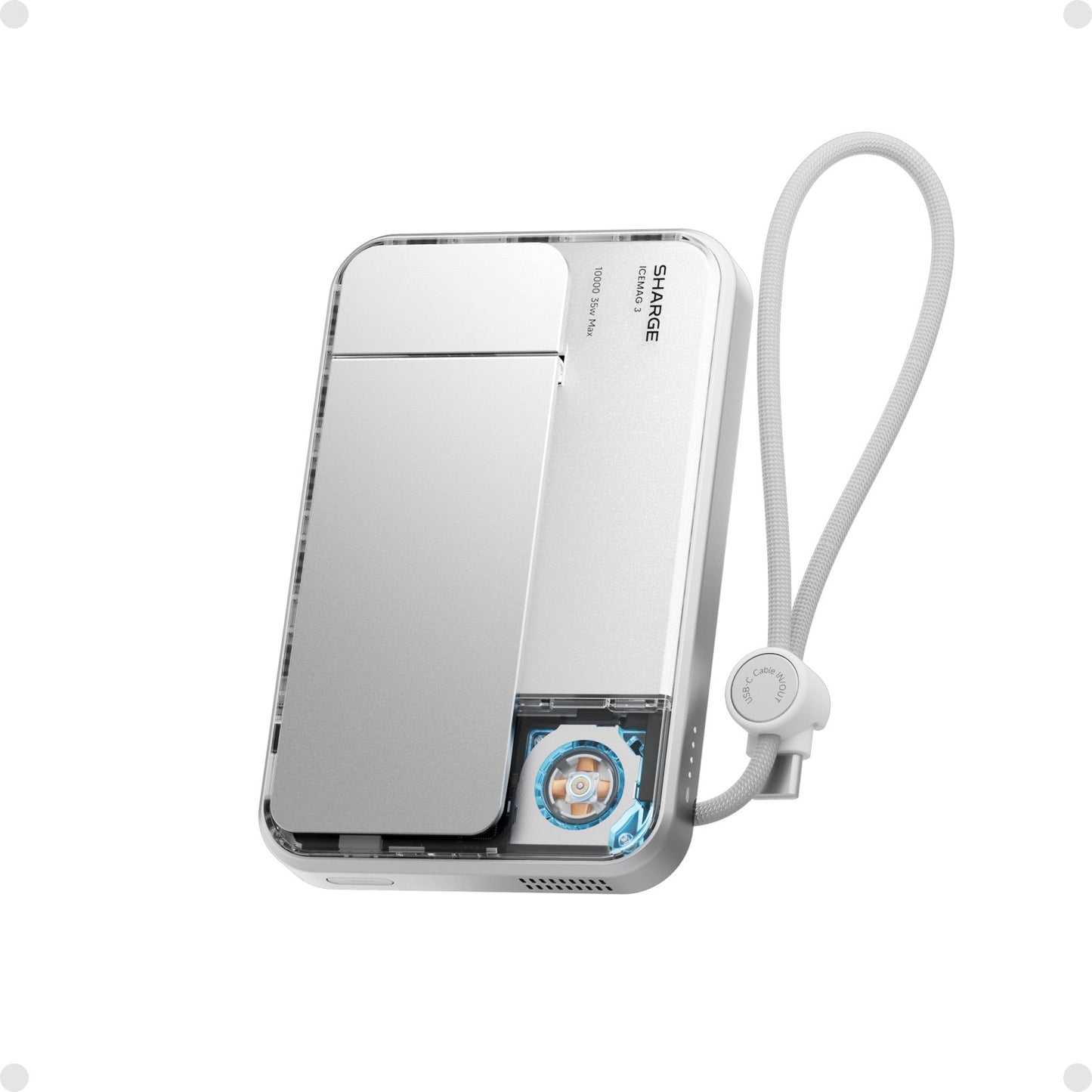 Magnetic 10,000 mAh Power Bank | 25W Qi2 Wireless & 35W Fast Charging