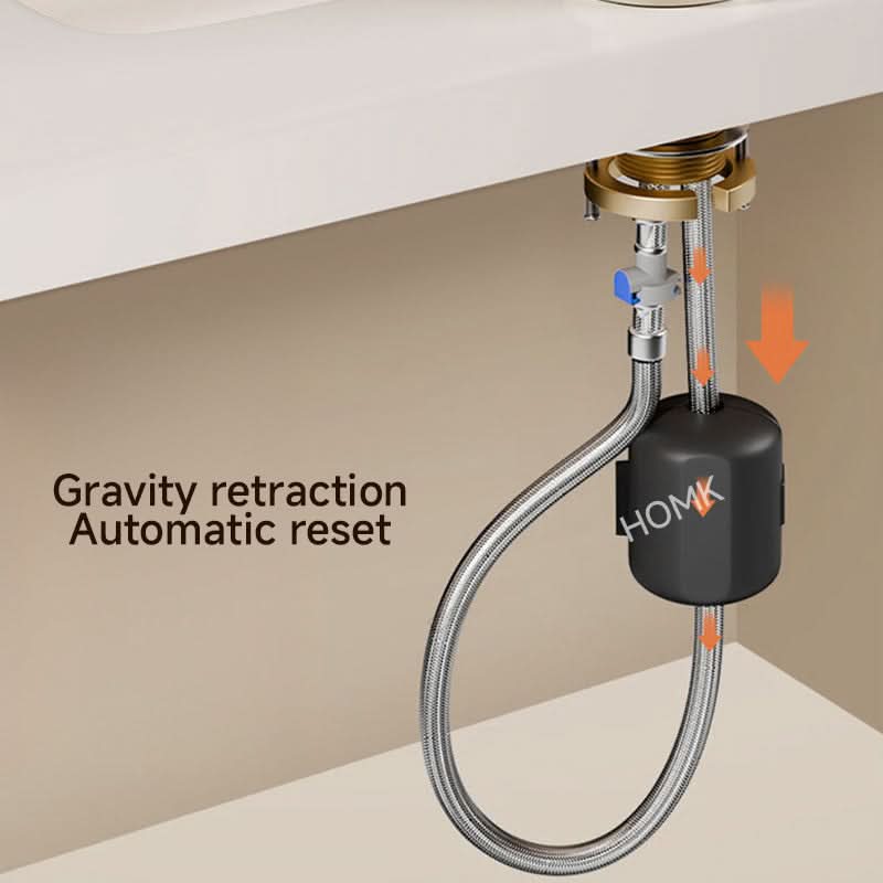 Hot and Cold Sink Faucet with Pull-Out Spray