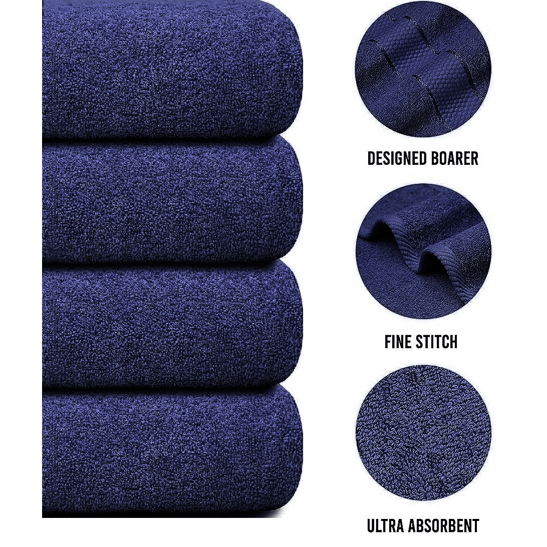 Extra-Large Towel Collection - Fast-Drying Bath Towels
