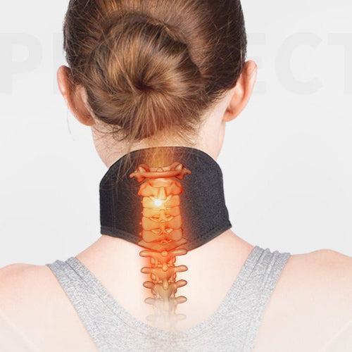 Neckband with Tourmaline & Magnets | Pain Relief & Self-Heating