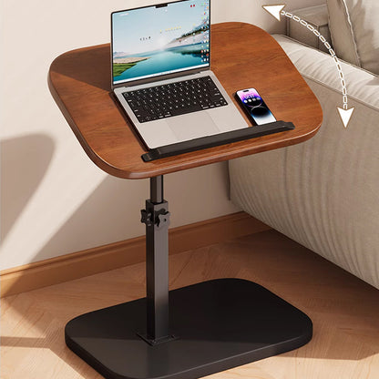 Versatile Rolling Laptop Table with 360° Swivel Functionality