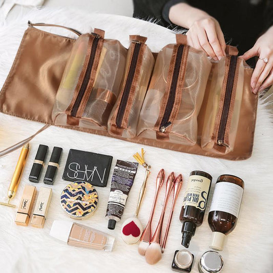 4-in-1 Travel Cosmetic Organizer Bag