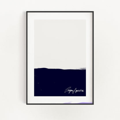 Coastal Serenity Art Print | AquaVista