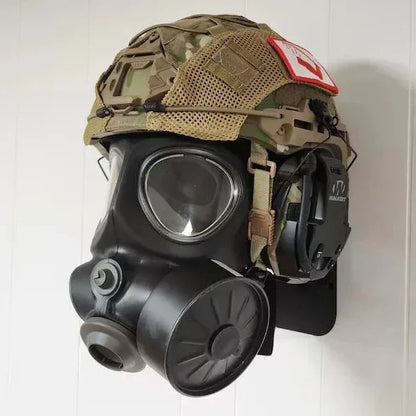 3D Skull Helmet Showcase Stand