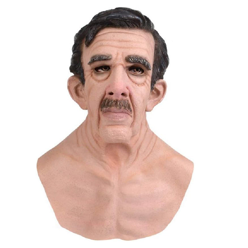 Latex Mask for Halloween Simulation