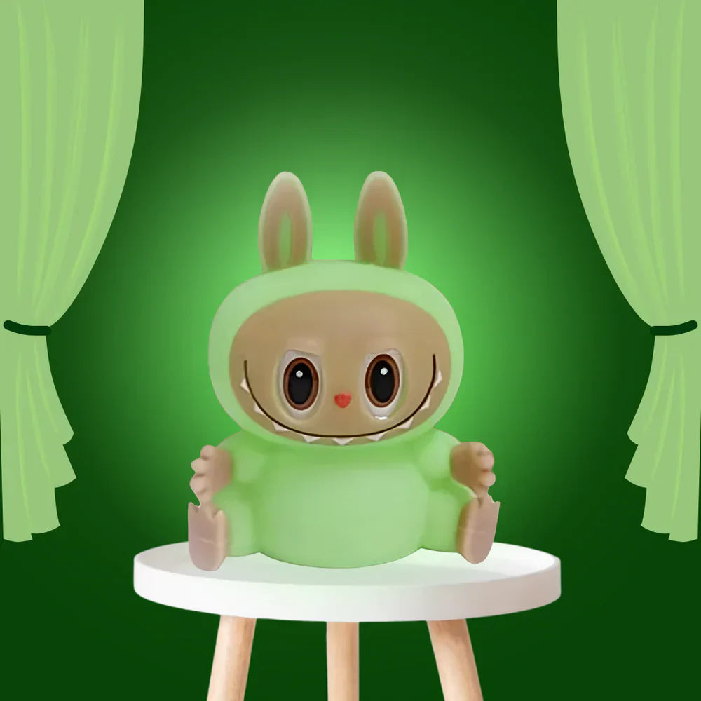 Cozy Night Light with Plush Animal Design