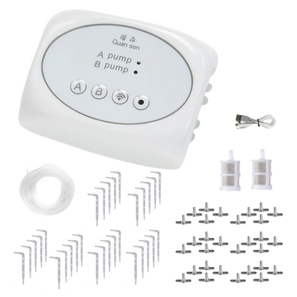 Smart Irrigation System with WiFi Control - Automatic Drip Timer App