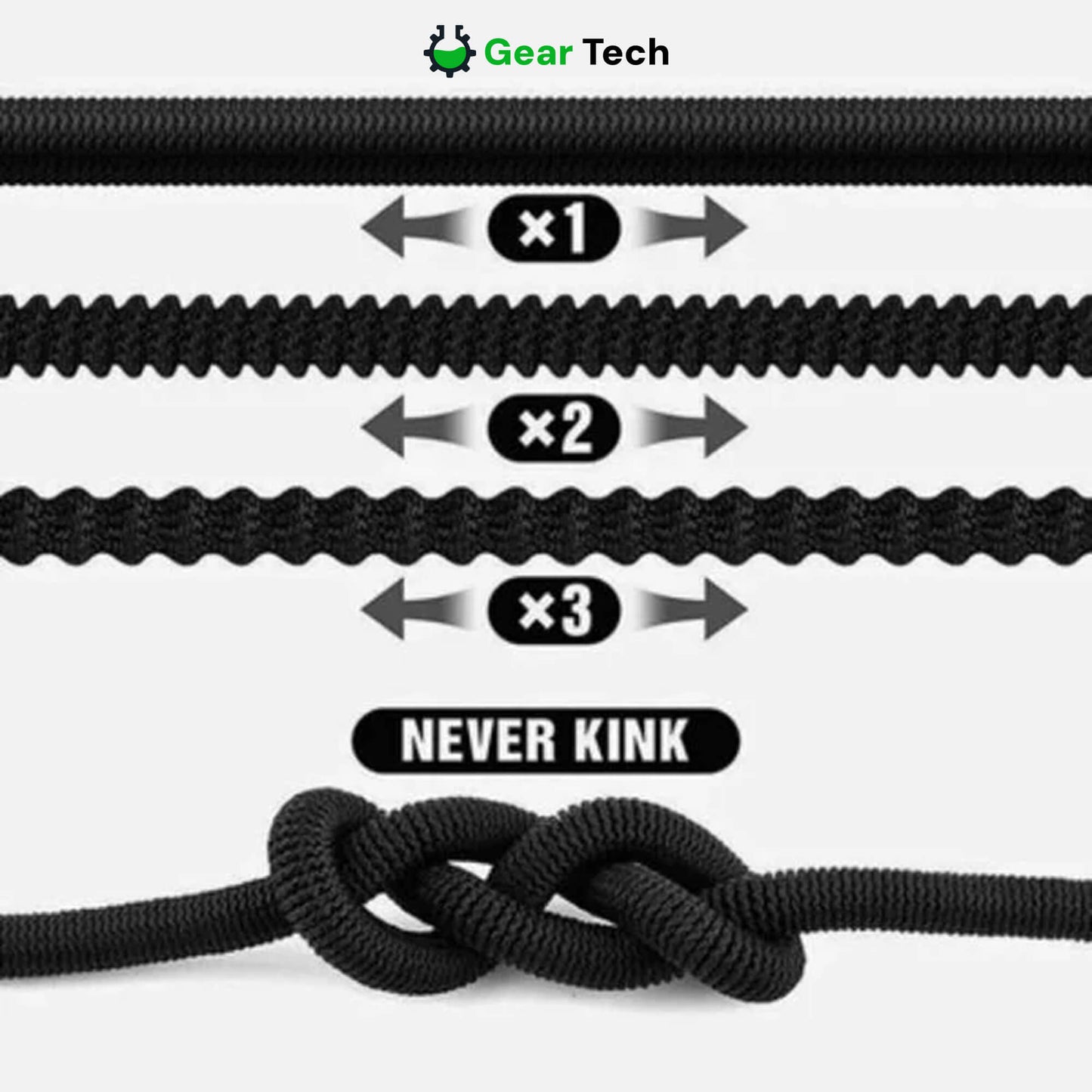Garden Hose with 8 Functions Spray Nozzle – Expandable Design