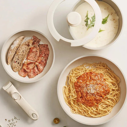 Space-Saving Non-Stick Cookware Set | Versatile and Durable
