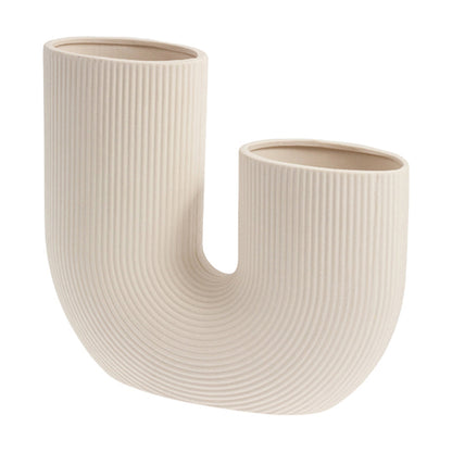 Beige Decorative Vase – STRÅVALLA Style