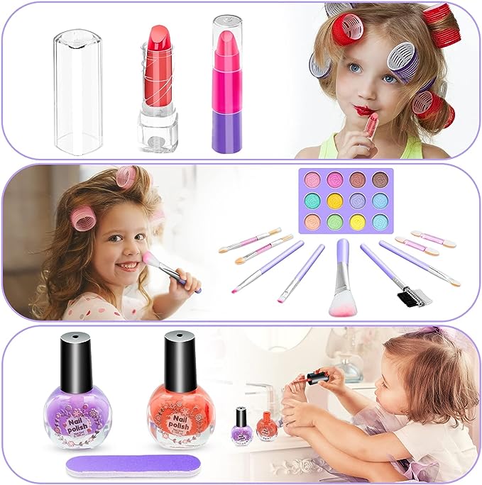 Washable Beauty Play Set for Kids
