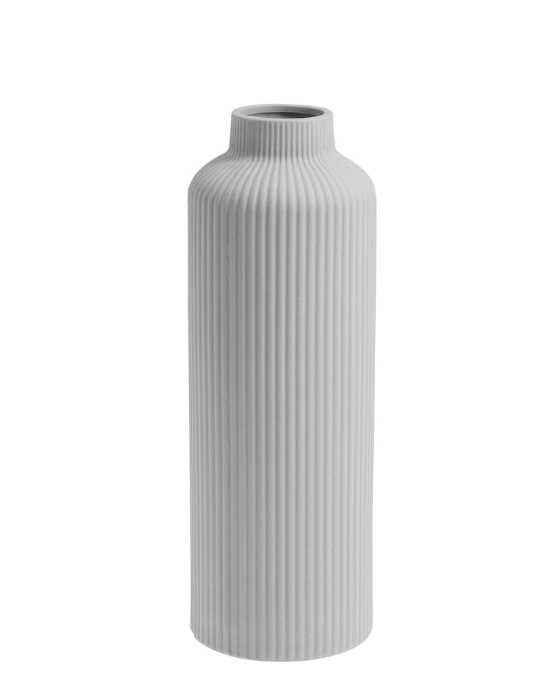 Light Grey Ceramic Vase – ÅDALA Style