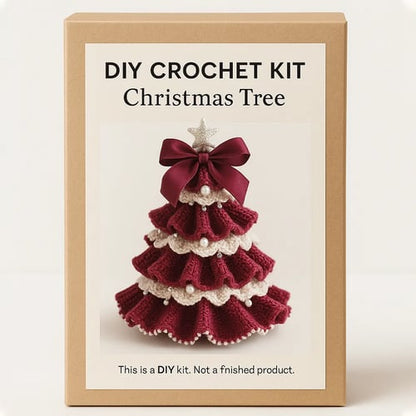 CraftyWonders – Handmade Crochet Christmas Tree Kit