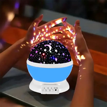 Relaxing Ambient Light Projector for Home – Starry Night Design