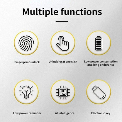 Smart Fingerprint Padlock – Keyless FingerScan Lock
