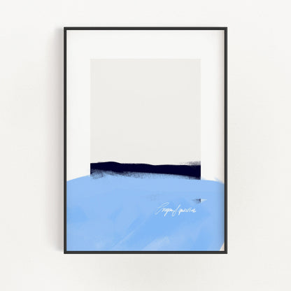Seaside Serenity Art Print | Oceanic Bliss