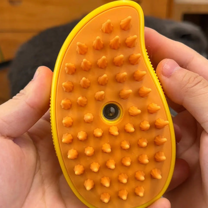 All-in-One Pet Grooming Steam Brush for Effortless Care