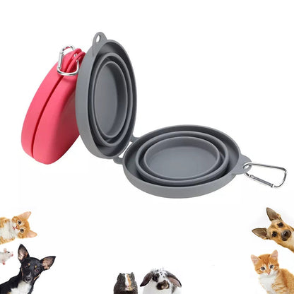 Travel Bowl for Food and Water – Compact Pet Dish