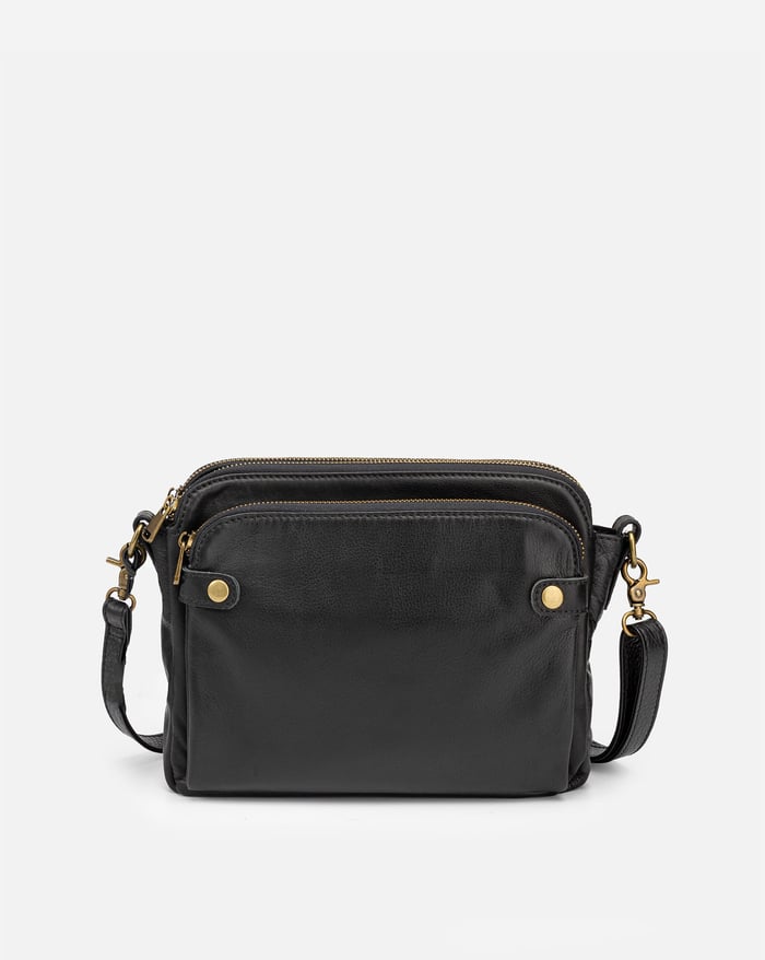 Sleek Leather Crossbody Bag for Everyday Essentials