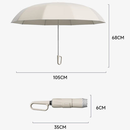 Hands-Free Umbrella with Unique Ring Handle