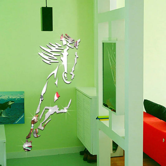 3D Acrylic Wall Art of Galloping Horse Decoration
