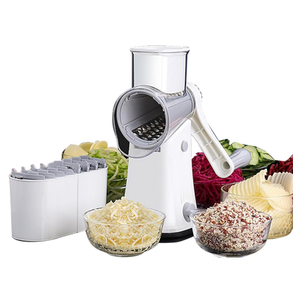 Rotary Cheese Grater with 5 Functions